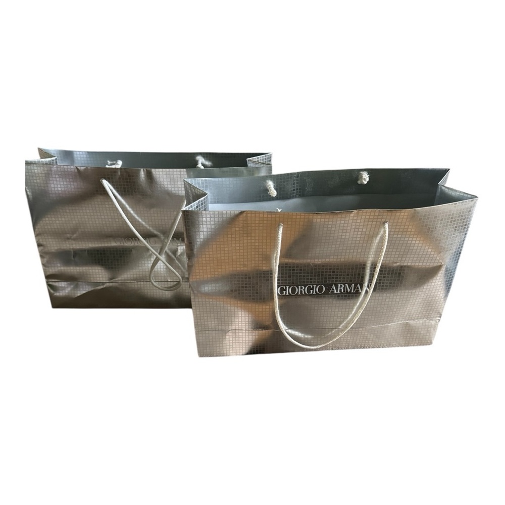 Giorgia Armani shopping bags